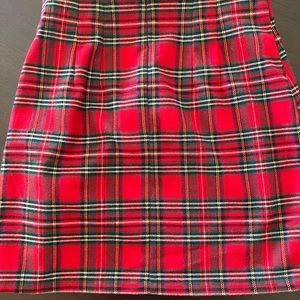 Brandy Melville Plaid Miniskirt